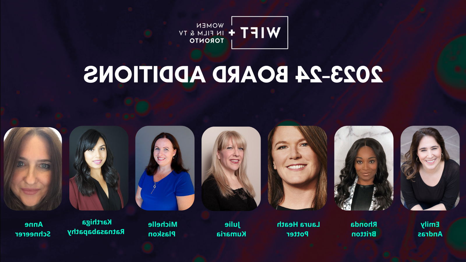 WIFT Toronto and the Foundation for WIFT Toronto Announce 2023-2024 Board of Directors